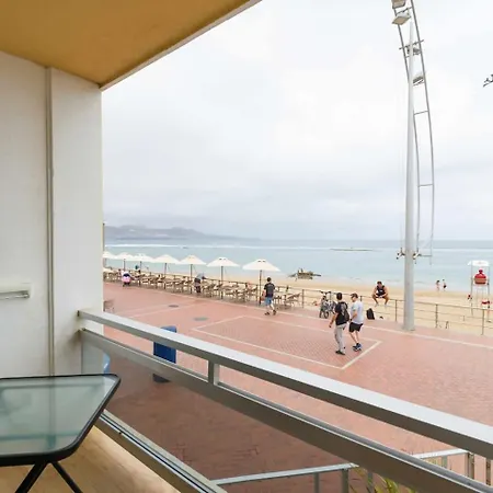 Apartment Marsin Playa Terrace Sea Front View Las Palmas de Gran Canaria